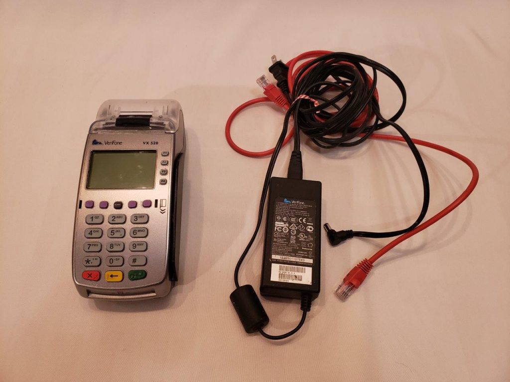 Verifone vx520 настройка ethernet